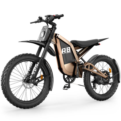 R8 Electric Dirt Bike for Adults 35 MPH & 150 Miles