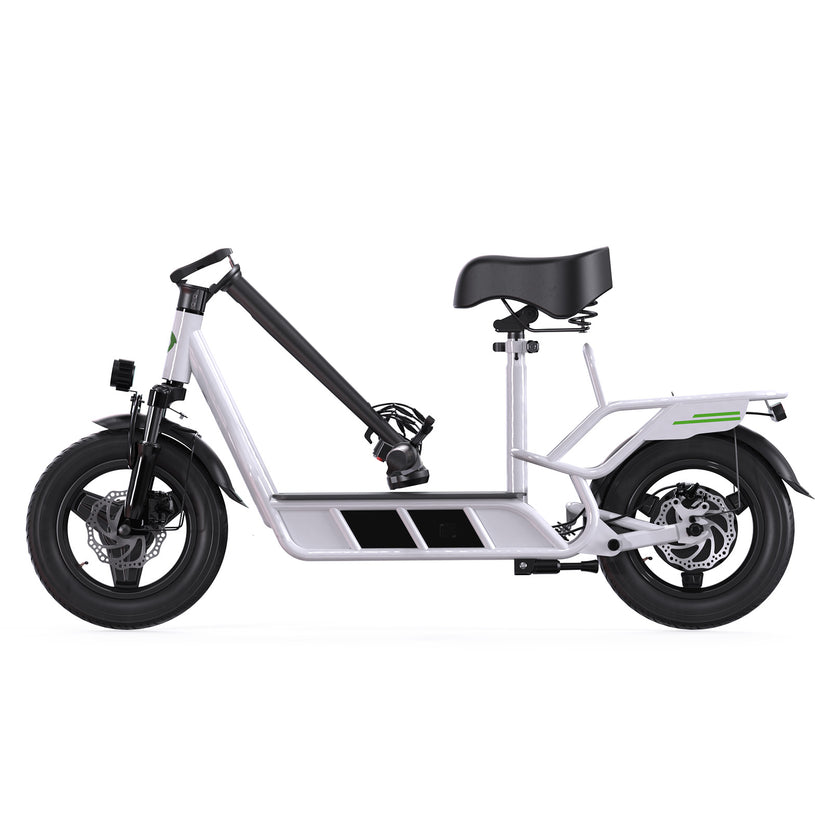 isinwheel Hyper X Electric Scooter with Seat & Basket 700W
