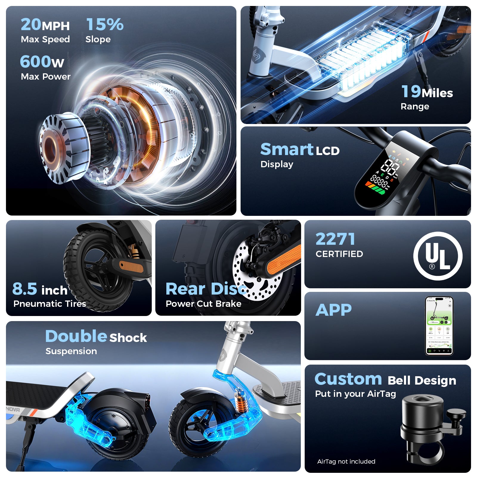 S Nova Commuting Electric Scooter