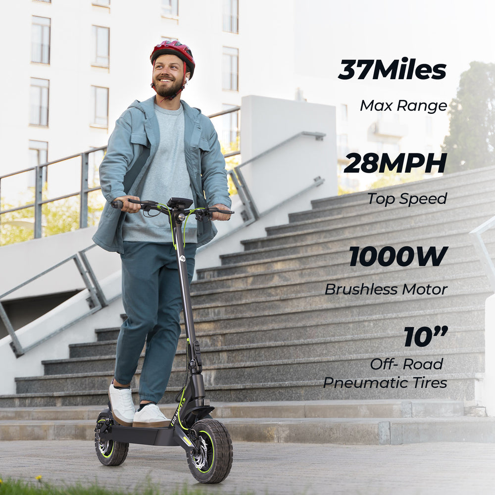 isinwheel S10Max 1000W High-End Commuting Electric Scooter 2026 Upgrad ...