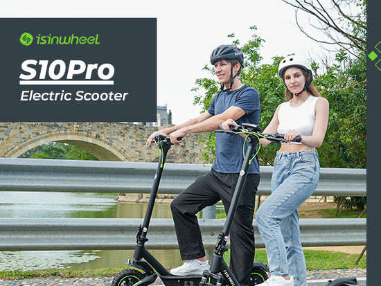 isinwheel | isinwheel S10Pro 800W Commuting Electric Scooter