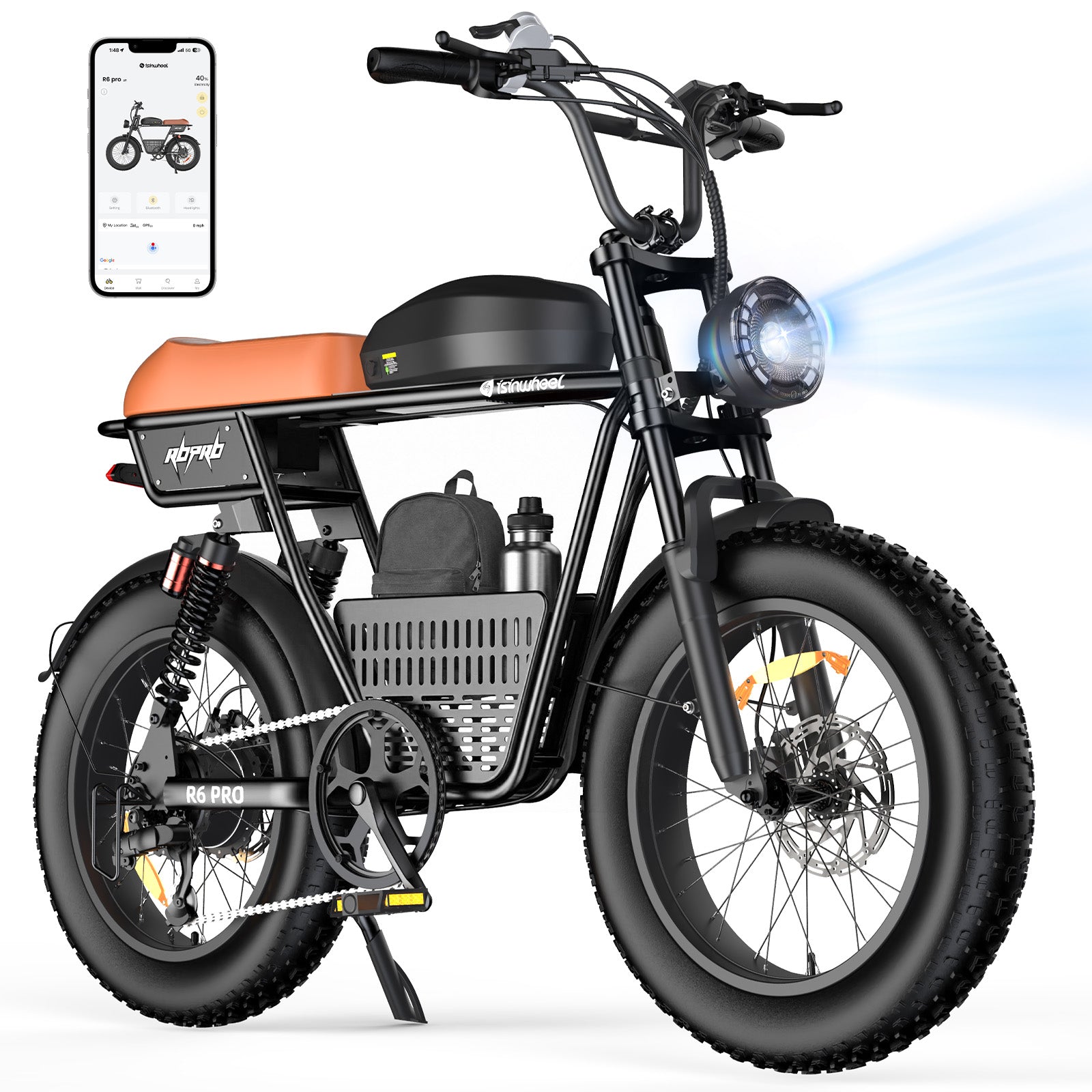 isinwheel R6 Pro 1500W Electric Dirt Bike