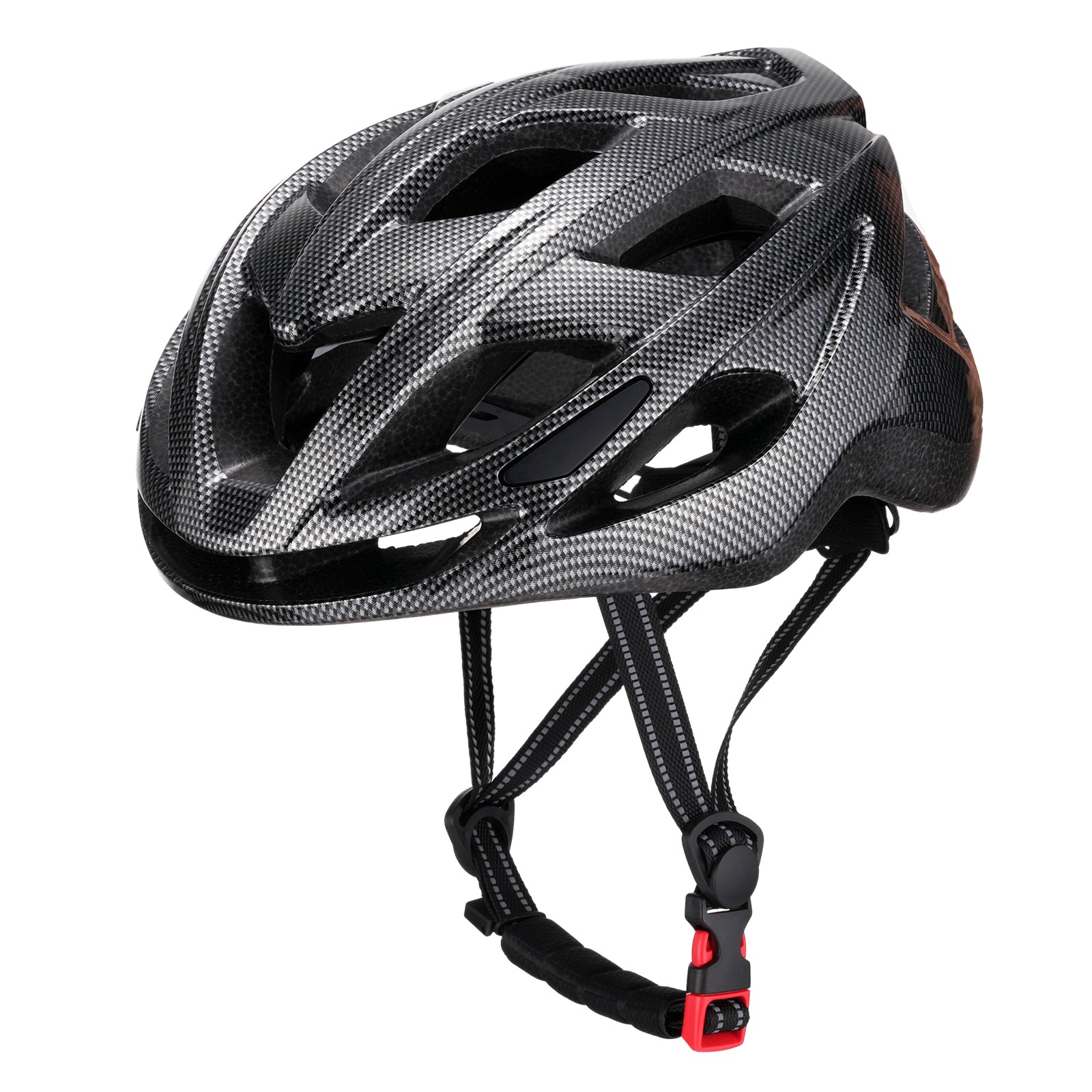 isinwheel Carbon Fiber Lightweight Mountain&Road Bicycle Helmet
