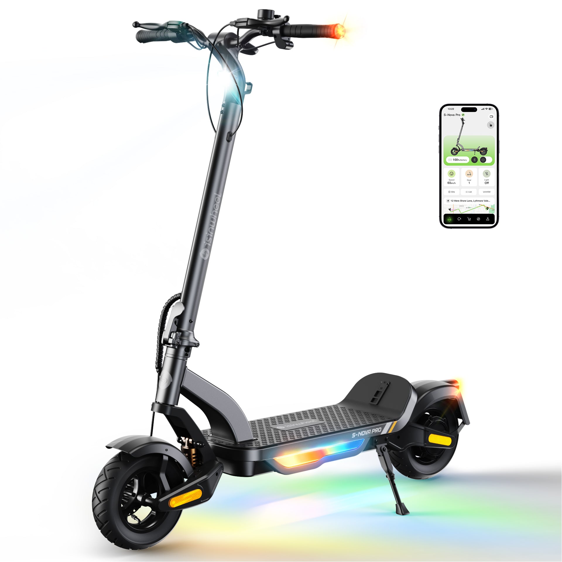 S Nova Pro Commuting Electric Scooter – iSinwheel Official Store