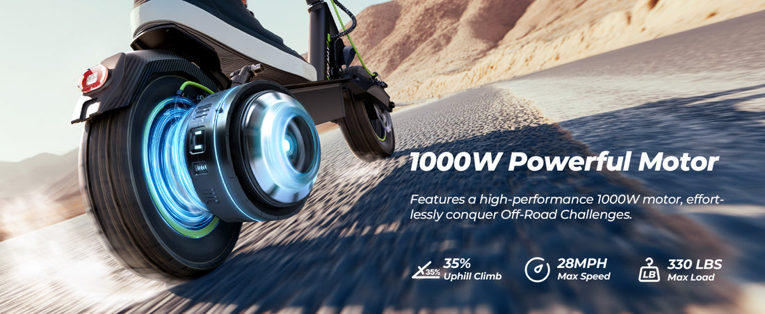 isinwheel | isinwheel S10Max 1000W High-End Commuting Electric Scooter