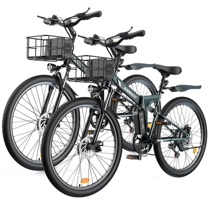 isinwheel M40 Folding Electric Bike with Basket - AU