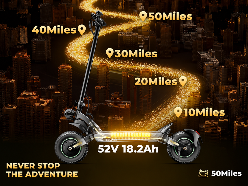 isinwheel GT4 Dual Motor Electric Scooter