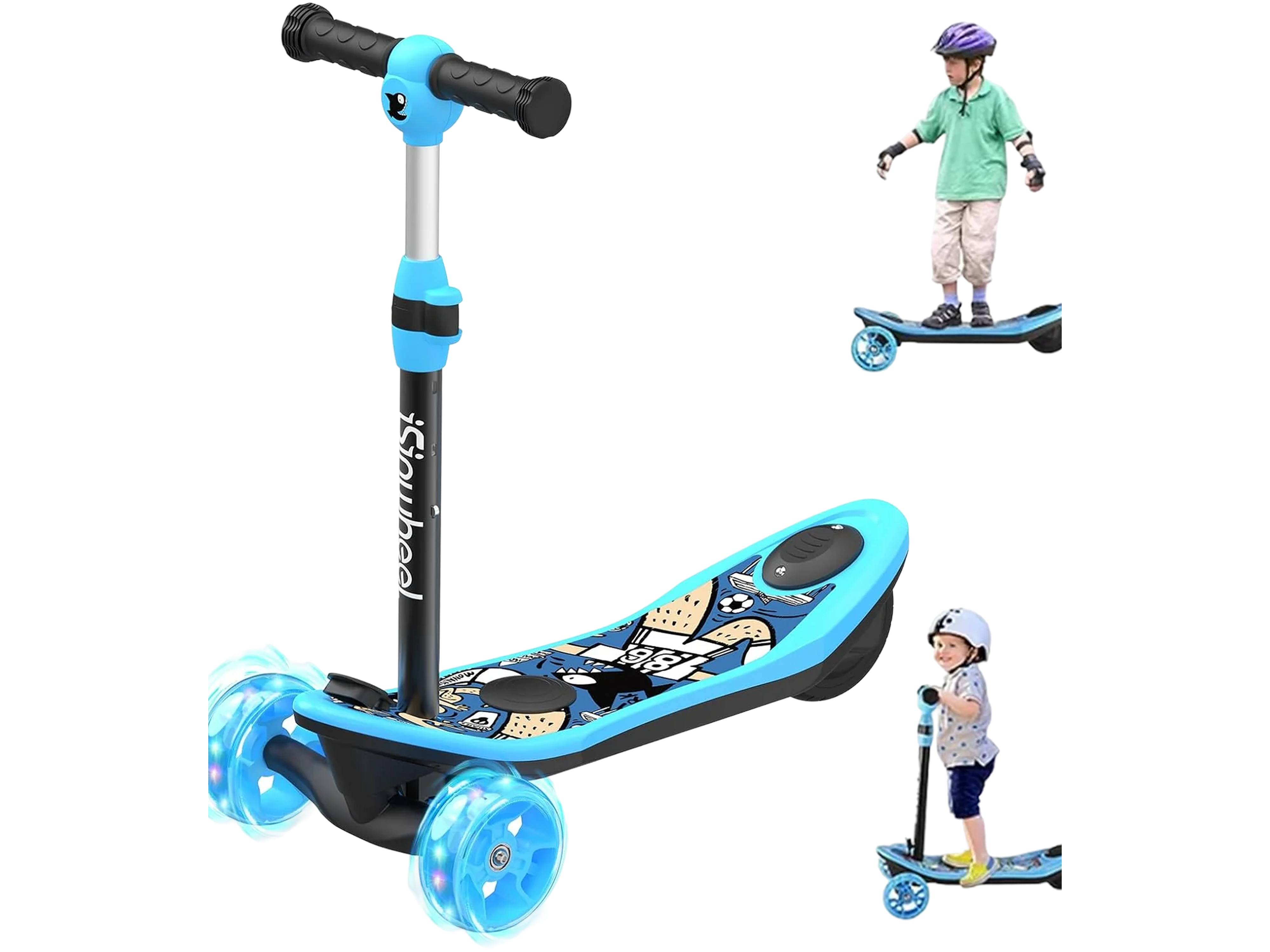 isinwheel 2-in-1 Mini Pro Electric Scooter for Kids