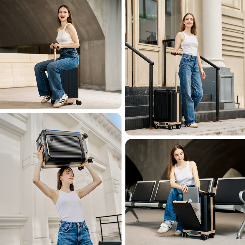isinwheel Smart Rideable Luggage