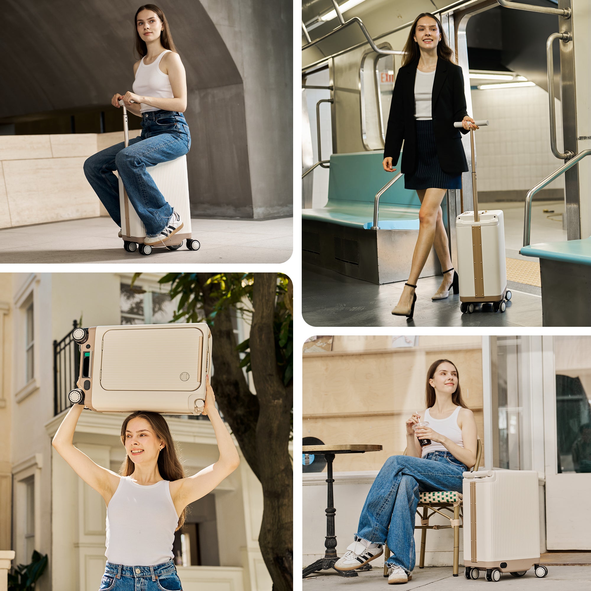 isinwheel Smart Rideable Luggage