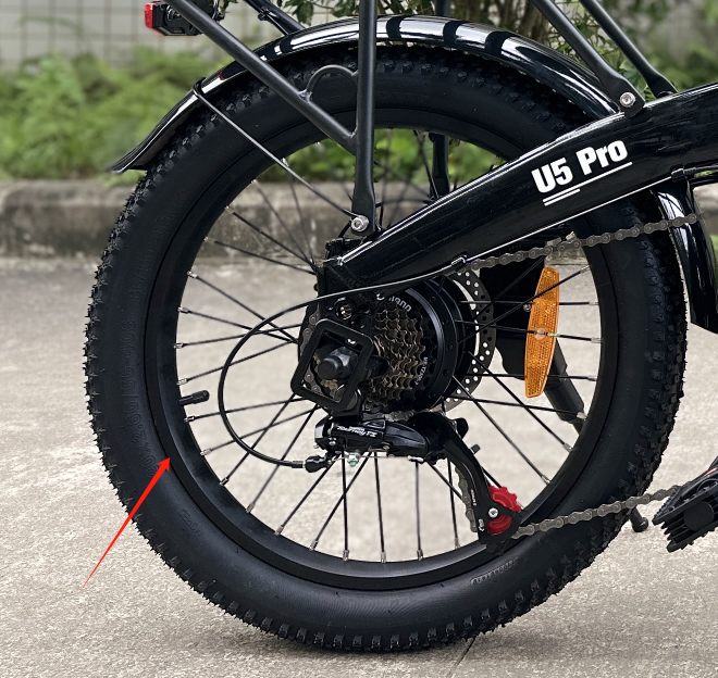 Rear Wheel Motor Replacement for U5 Pro Electric Bike