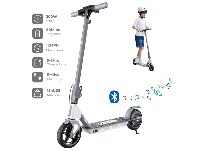 isinwheel S4 Electric Scooter for Kids