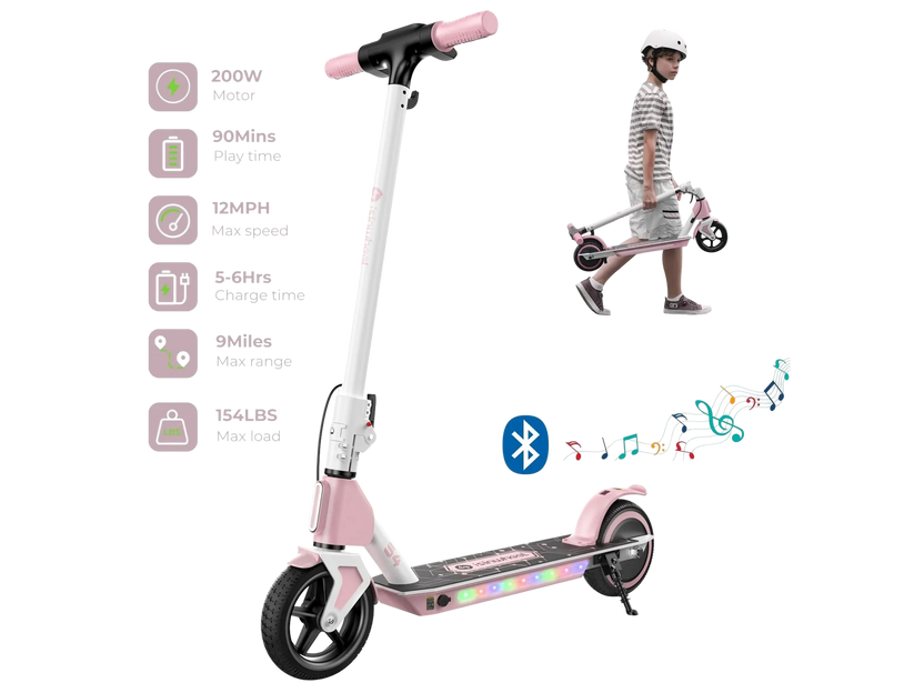 isinwheel S4 Electric Scooter for Kids