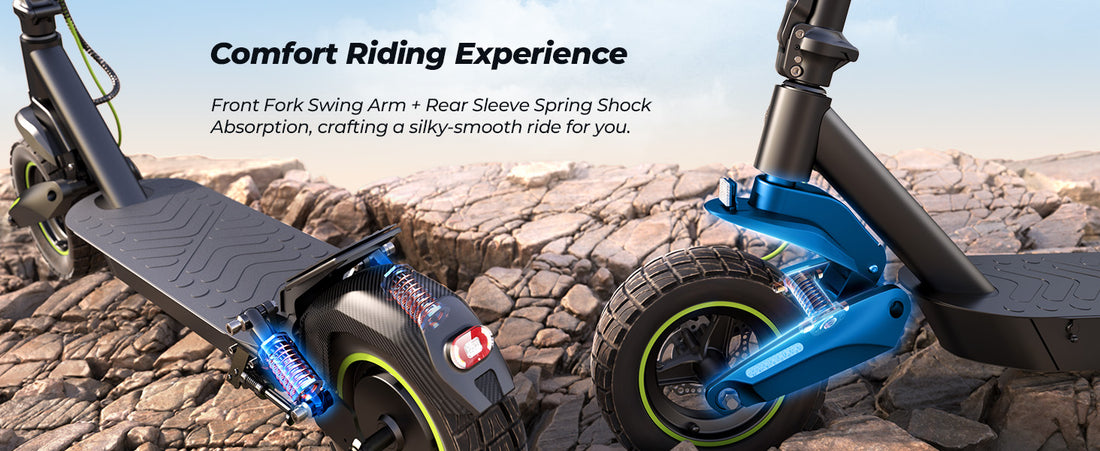 isinwheel | isinwheel S10Max 1000W High-End Commuting Electric Scooter