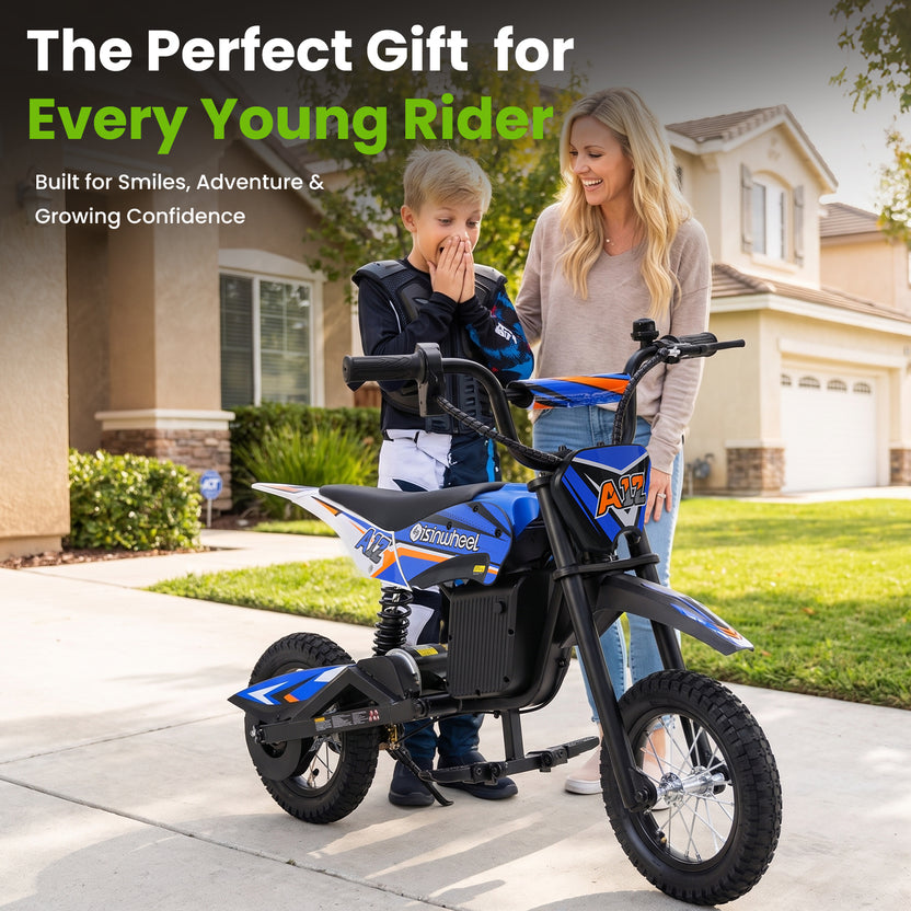 isinwheel A12 Electric Dirt Bike for Kids
