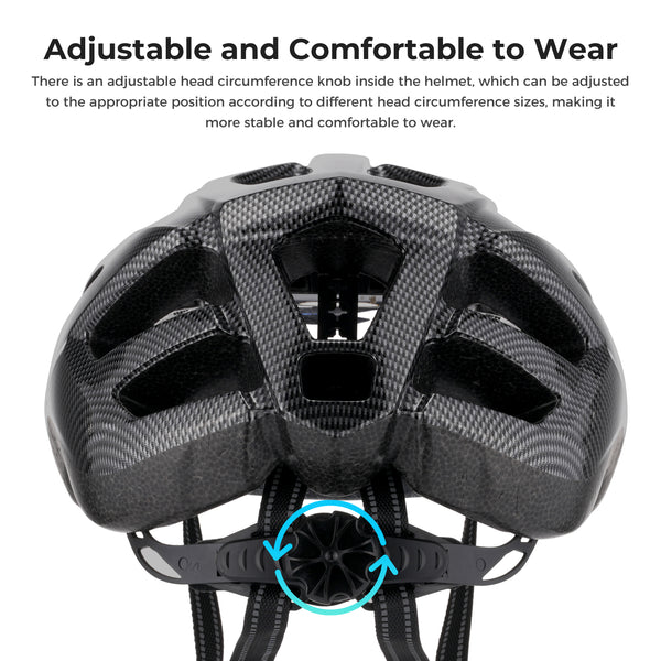 Carbon Fiber Lightweight Mountain&Road Bicycle Helmet – iSinwheel Official Store