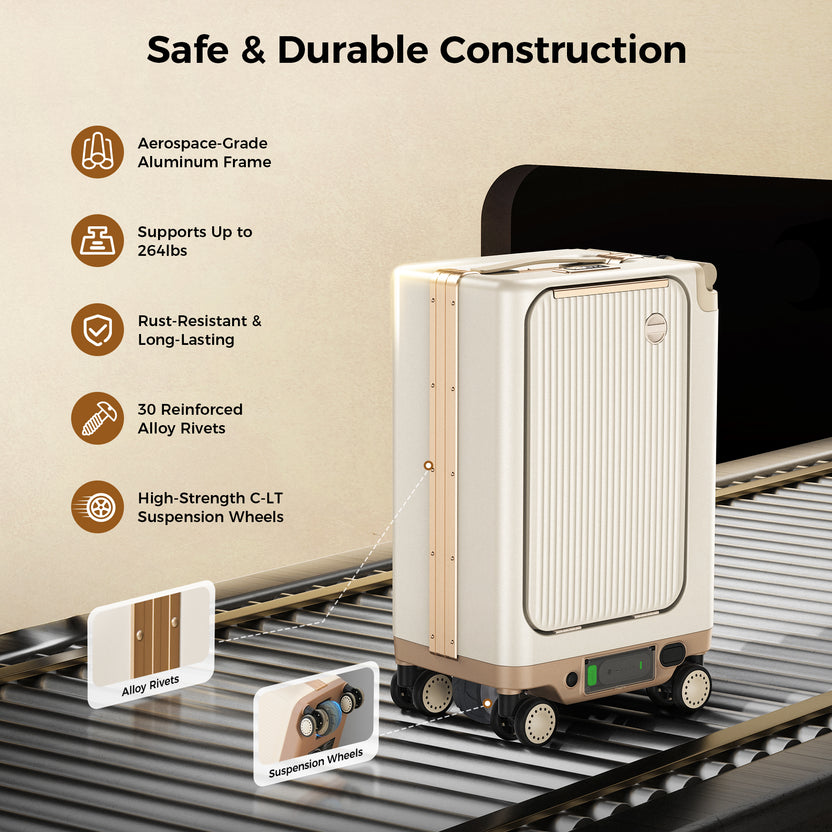 isinwheel Smart Rideable Luggage