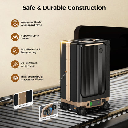 isinwheel Smart Rideable Luggage