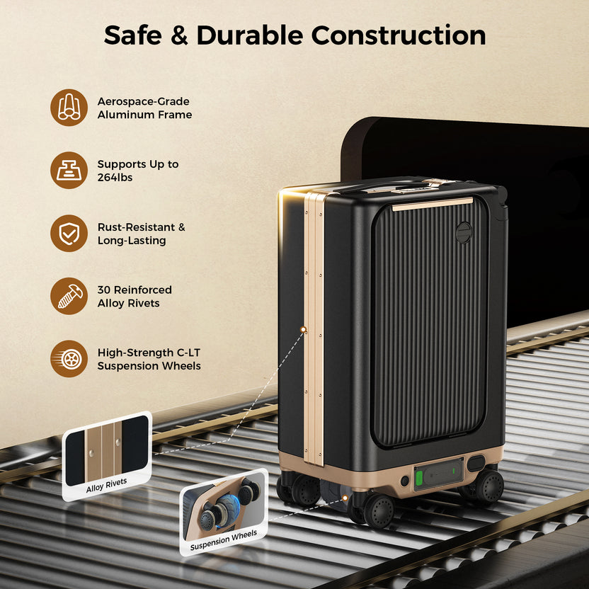 isinwheel Smart Rideable Luggage