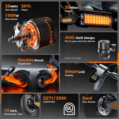 S Nova Pro Commuting Electric Scooter