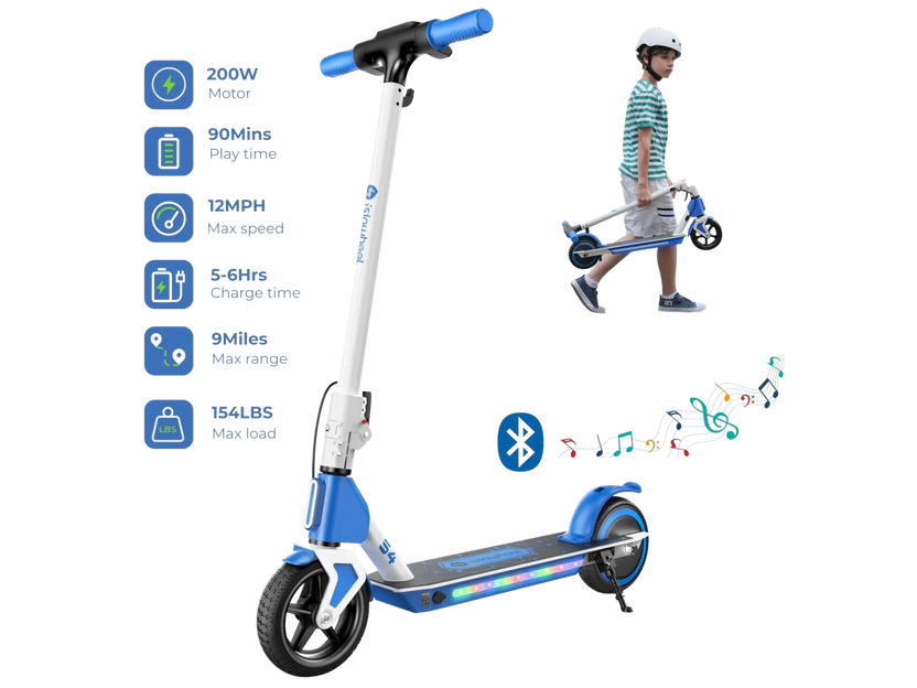 isinwheel S4 Electric Scooter for Kids