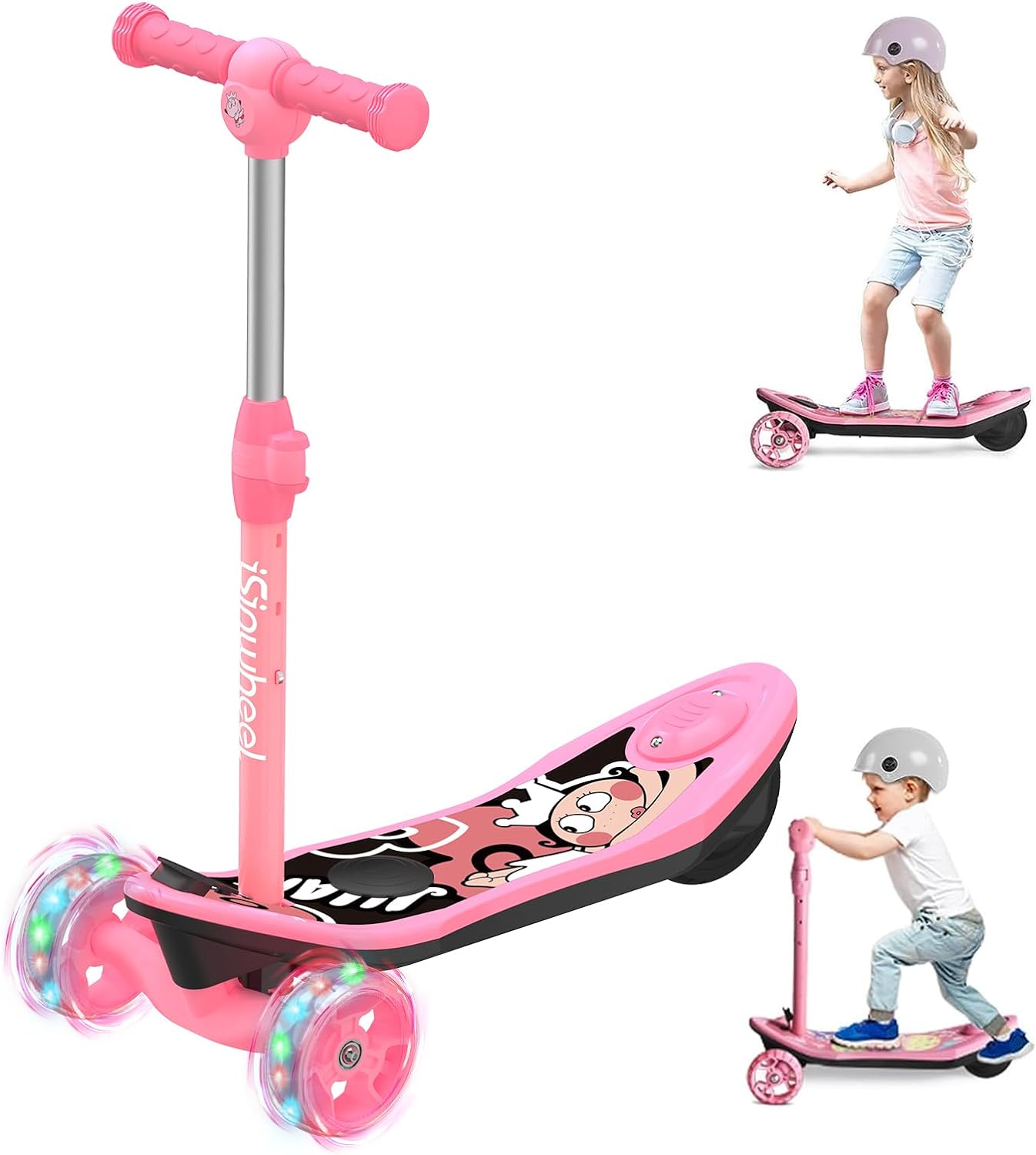 isinwheel 2-in-1 Mini Pro Electric Scooter for Kids