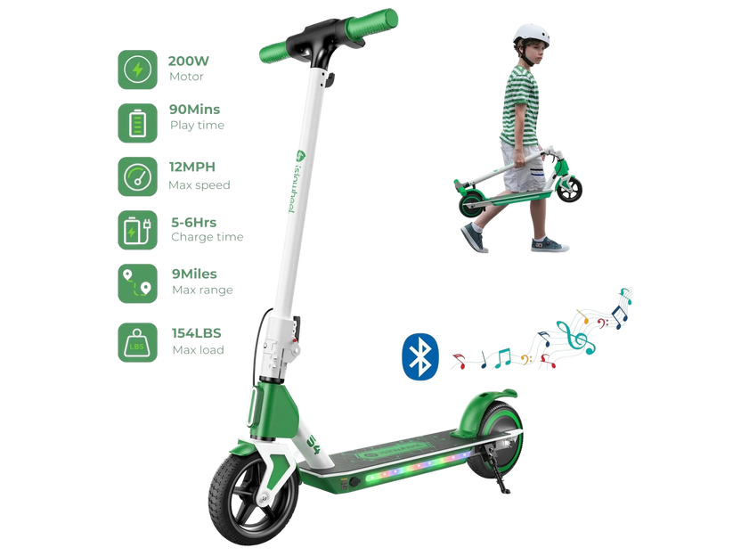 isinwheel S4 Electric Scooter for Kids
