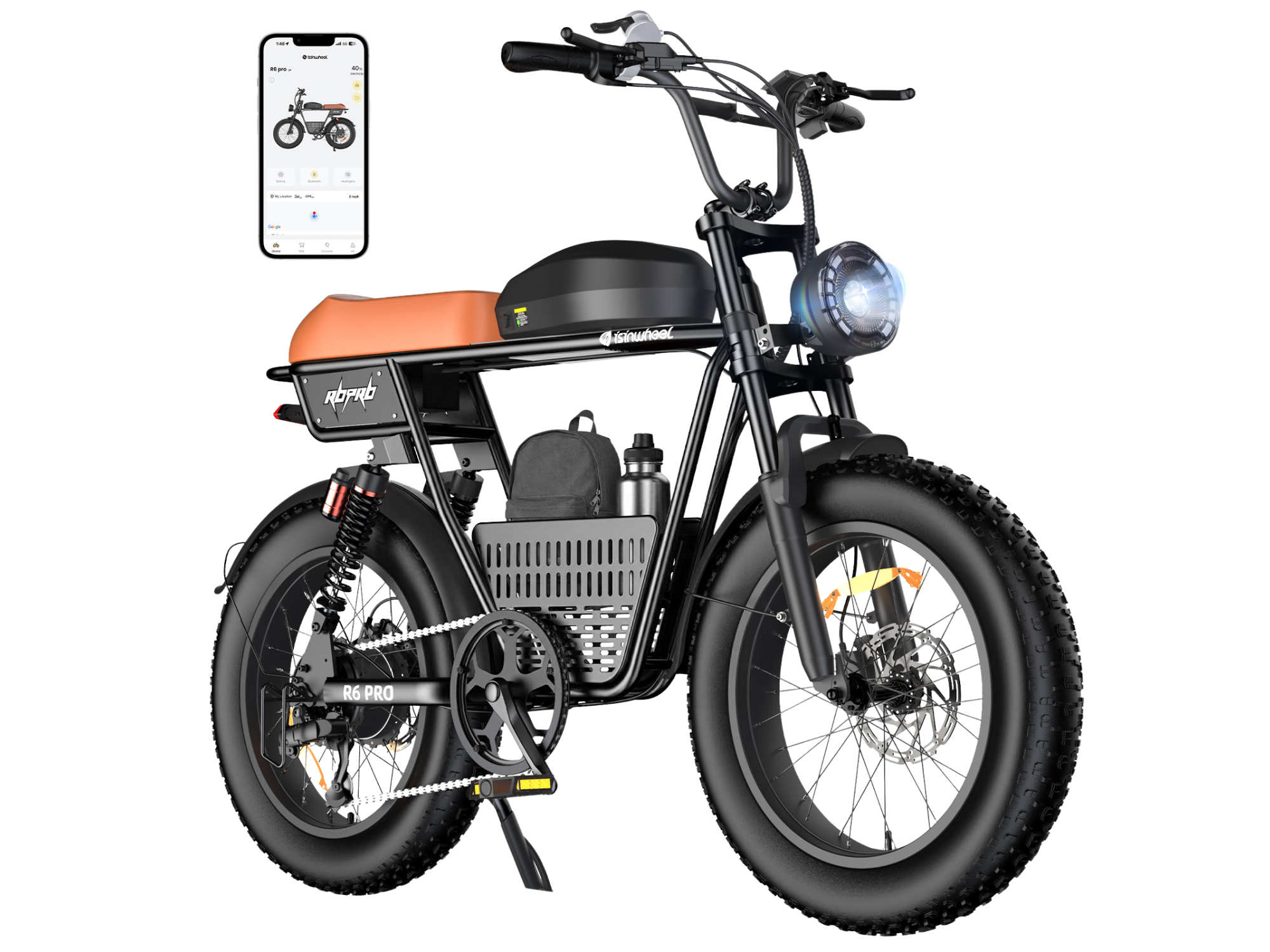 isinwheel R6 Pro Electric Dirt Ebike Combo
