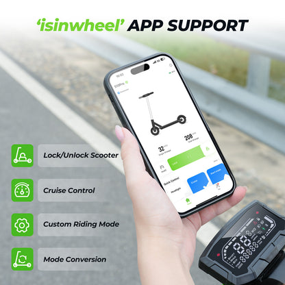 isinwheel S10Pro Commuting Electric Scooter 800W