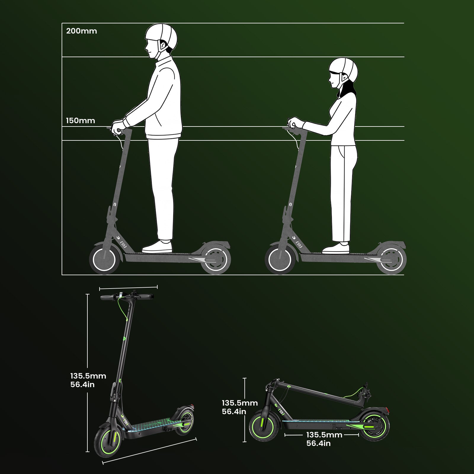 S9 Electric Scooter 350W