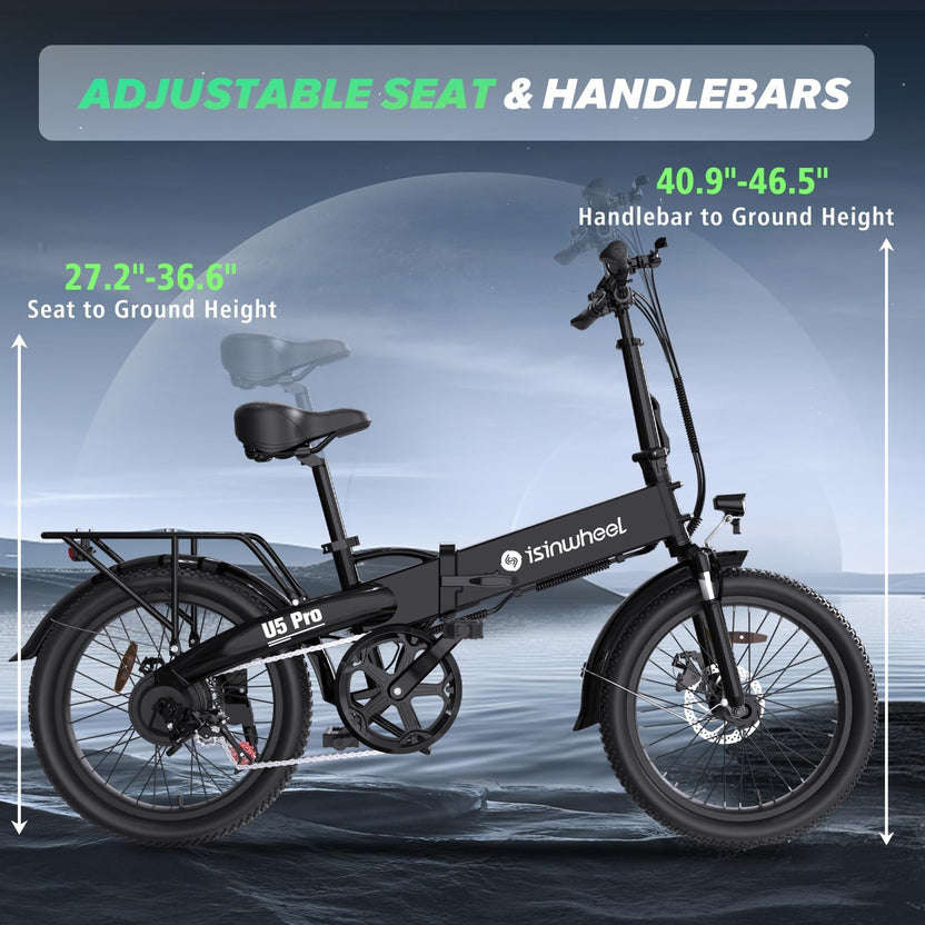 isinwheel U5 Pro Folding Electric Bike AU