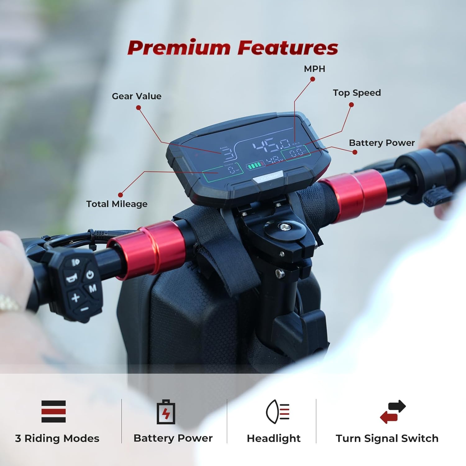 isinwheel GT2 Off Road Electric Scooter 2025 Upgraded Version