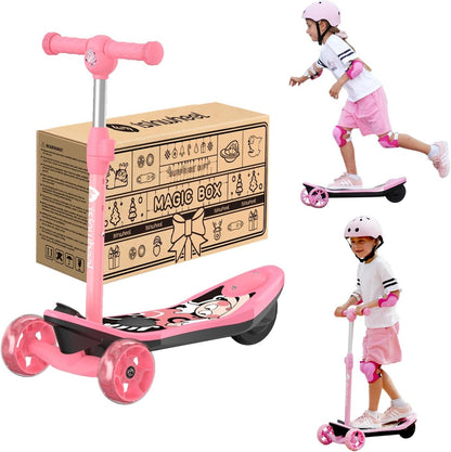 isinwheel 2-in-1 Mini Pro Electric Scooter for Kids