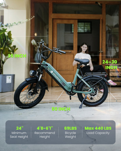isinwheel U8 Electric Bike for Adults