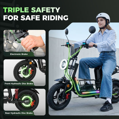 isinwheel H7 High-End Commuting Electric Scooter