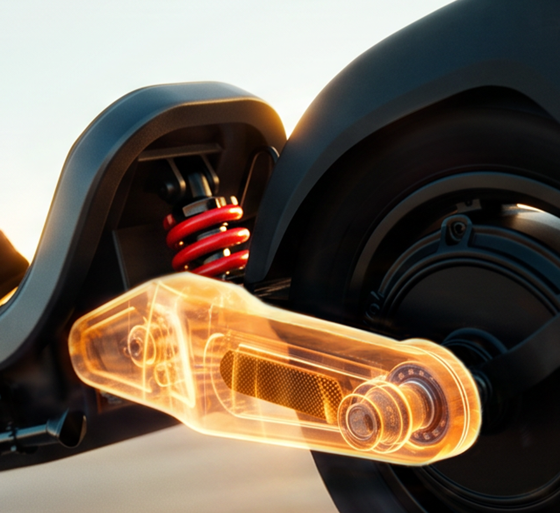 Rear Dual-Spring Suspension