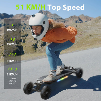 isinwheel  V10 Off Road Electric Skateboard - AU
