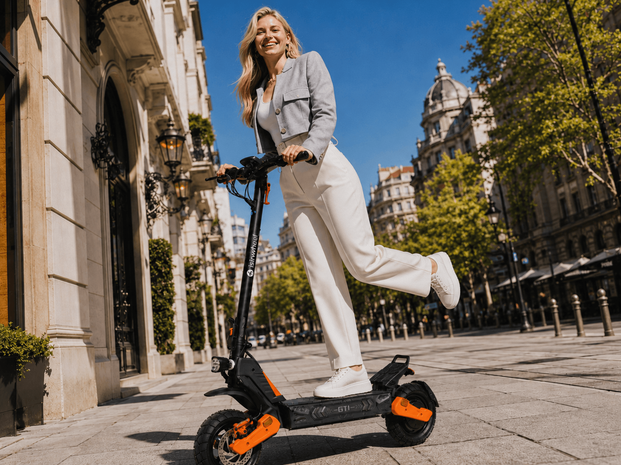 isinwheel GT1 Upgraded Electric Scooter