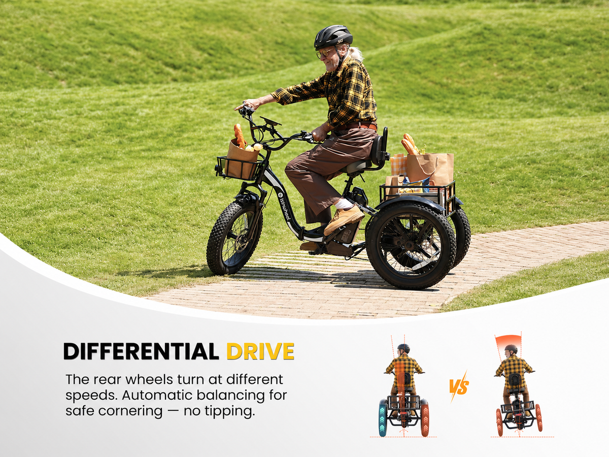 isinwheel Ucargo Electric Tricycle