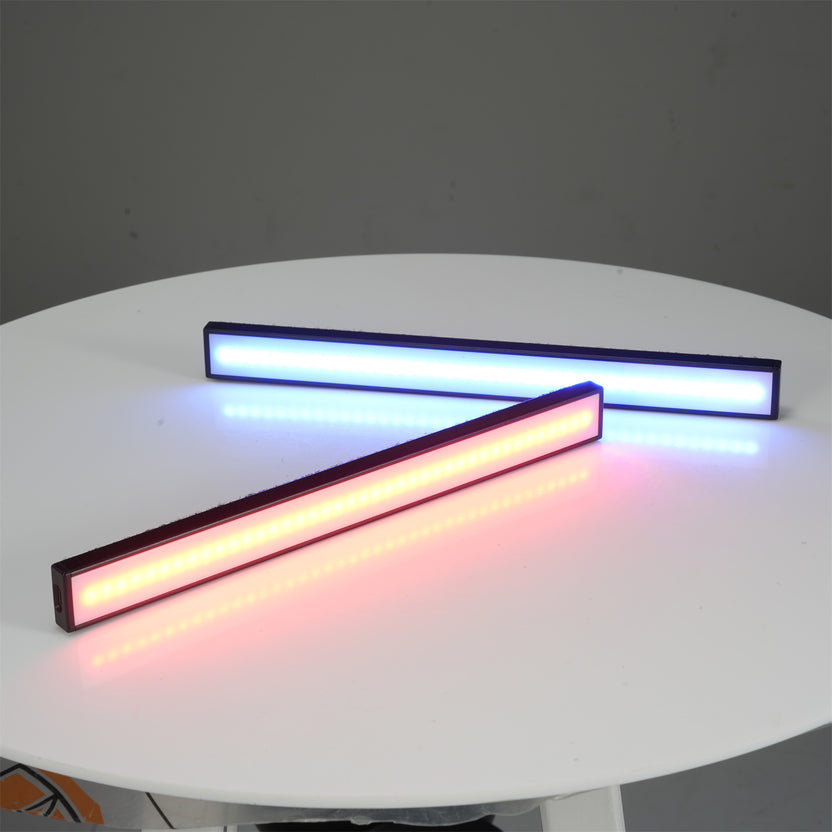 LED Side Light Strip for V10 Off-Road Electric Longboard (10 inch Length, Velcro Mount)