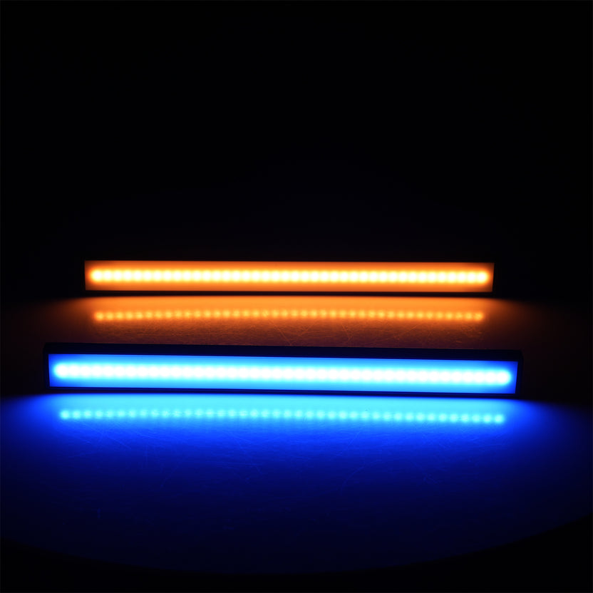 LED Side Light Strip for V10 Off-Road Electric Longboard (10 inch Length, Velcro Mount)