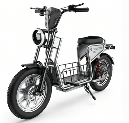 isinwheel H7Pro High-End Commuting Electric Scooter with Seat 38MPH Top Speed
