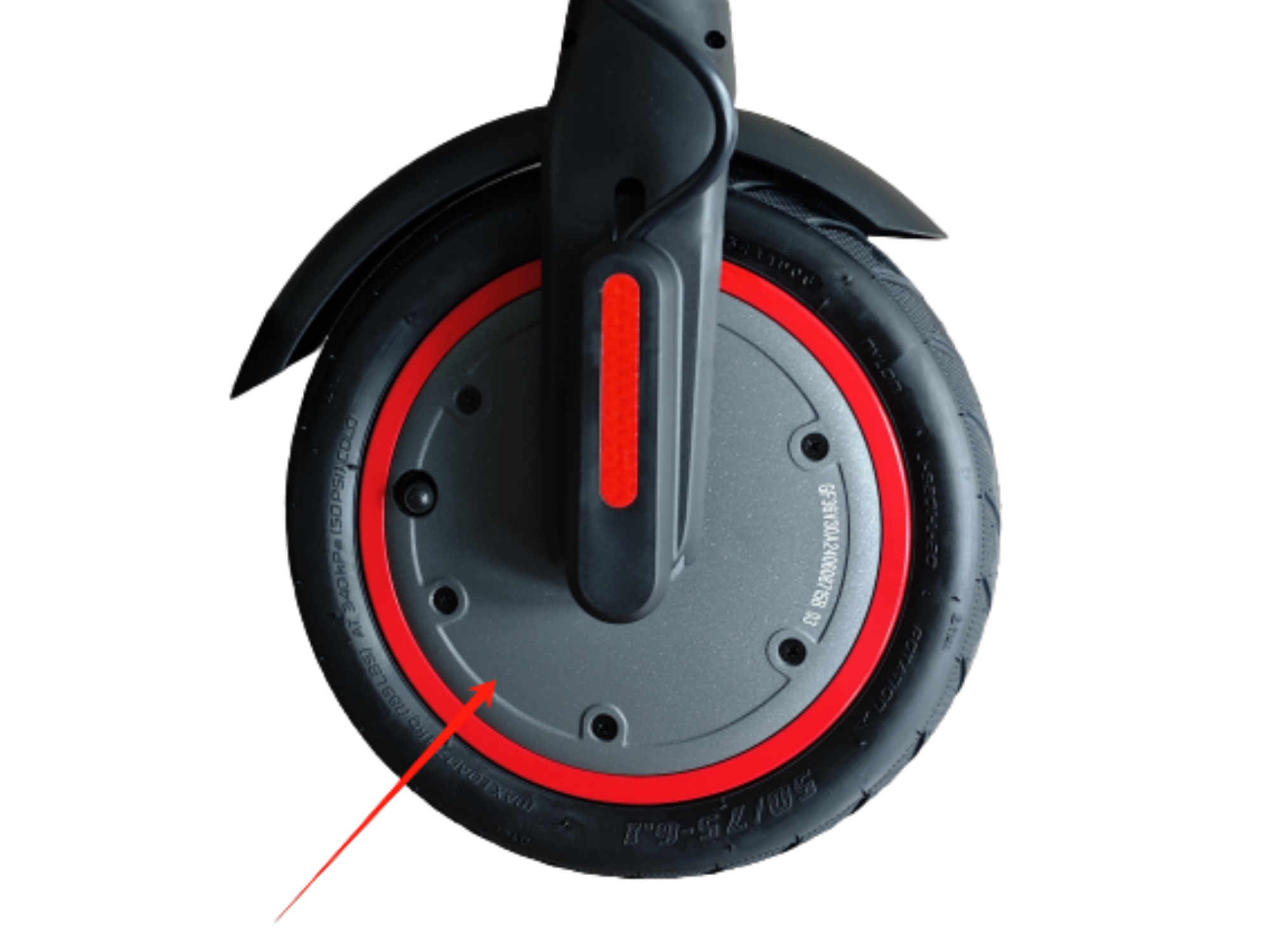 Front‑motor wheel (pneumatic tire) with temperature control For S9