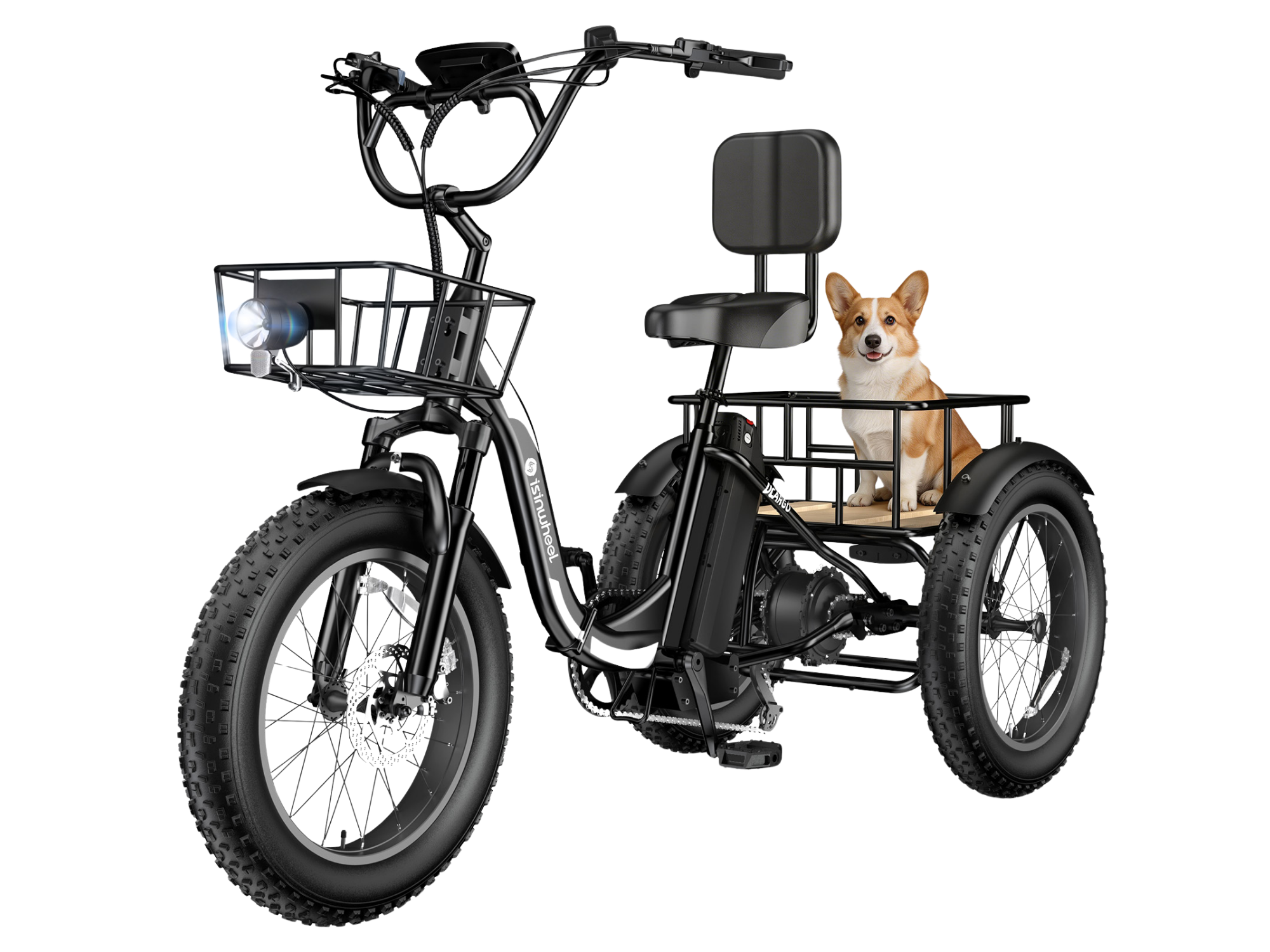 isinwheel Ucargo Electric Tricycle