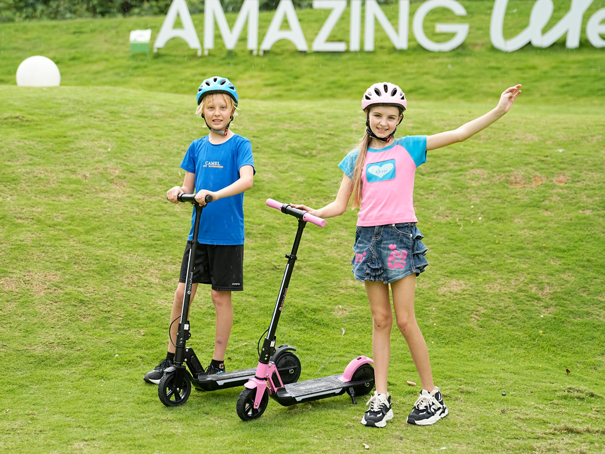 isinwheel S7 Electric Scooter for Kids