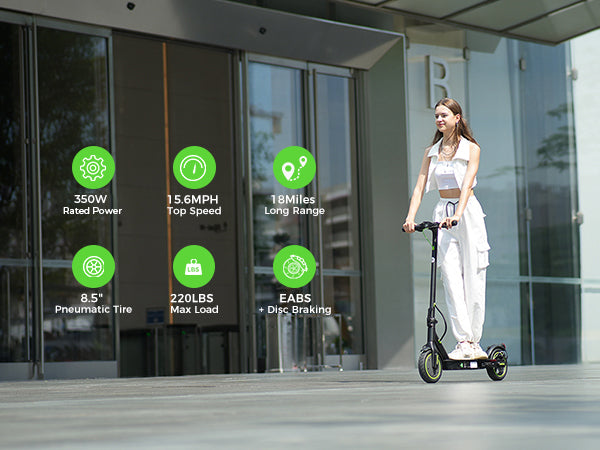 isinwheel | S9 Elektroroller für Erwachsene 350W