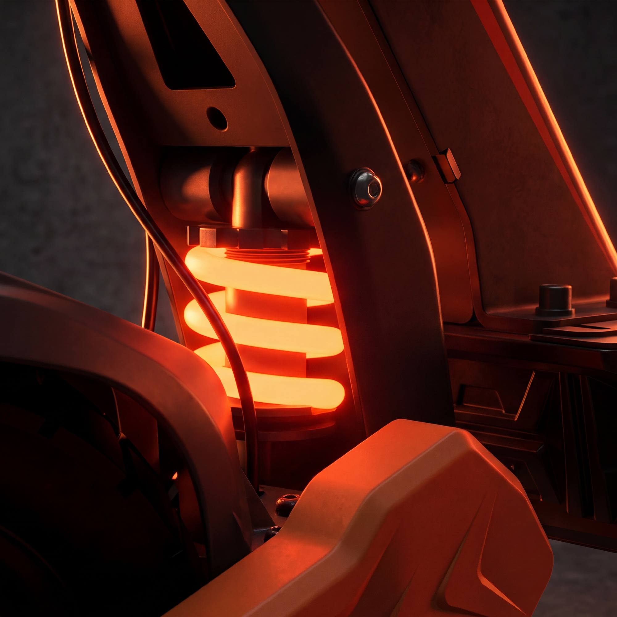 Your cart is currently empty. What makes a suspension electric scooter worth buying? - Illustrate the section with a relevant product or system image.