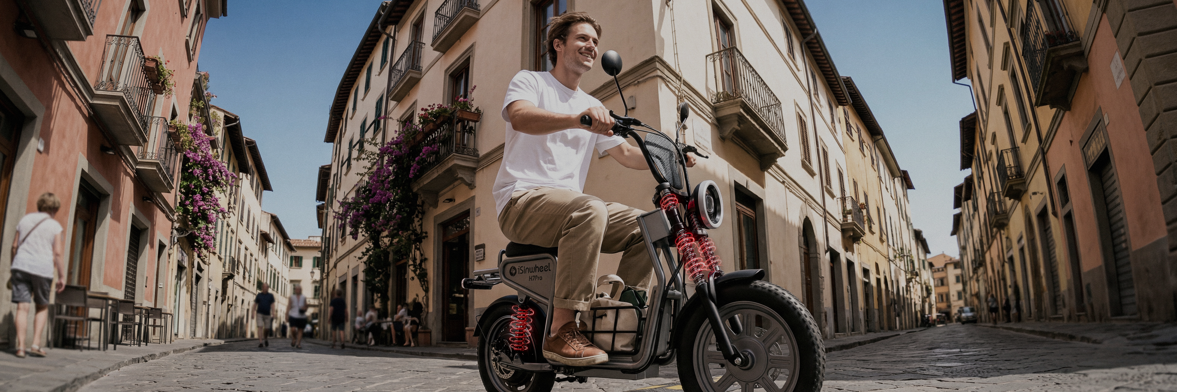 Electric scooter lifestyle image