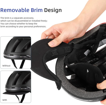 Cycling Smart Helmet with LED Light