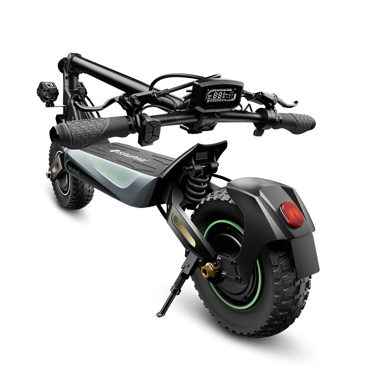 GT4 2400W Dual Motor Off-Road Electric Scooter – iSinwheel